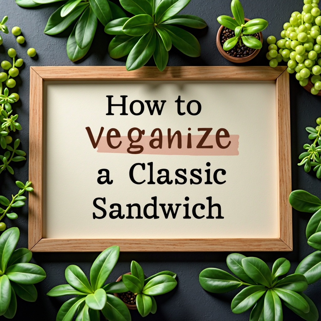 How to Veganize a Classic Sandwich Sign
