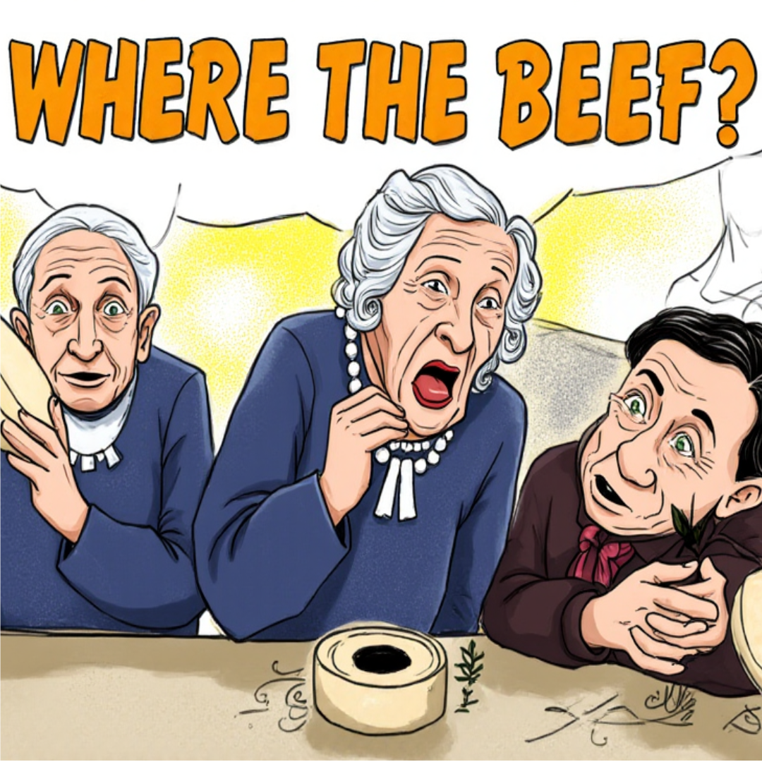 Where's the Beef! Illustration