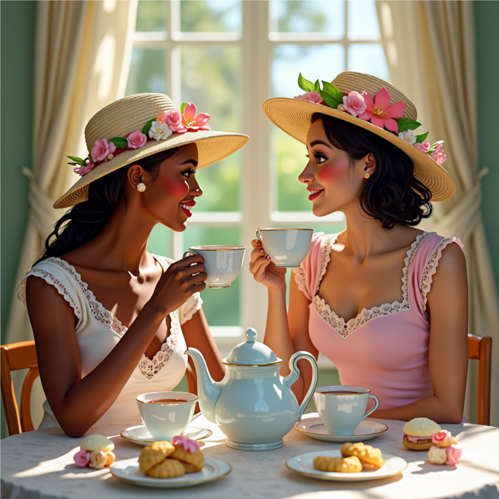 Afternoon Tea with a Friend Afternoon Tea with a Friend