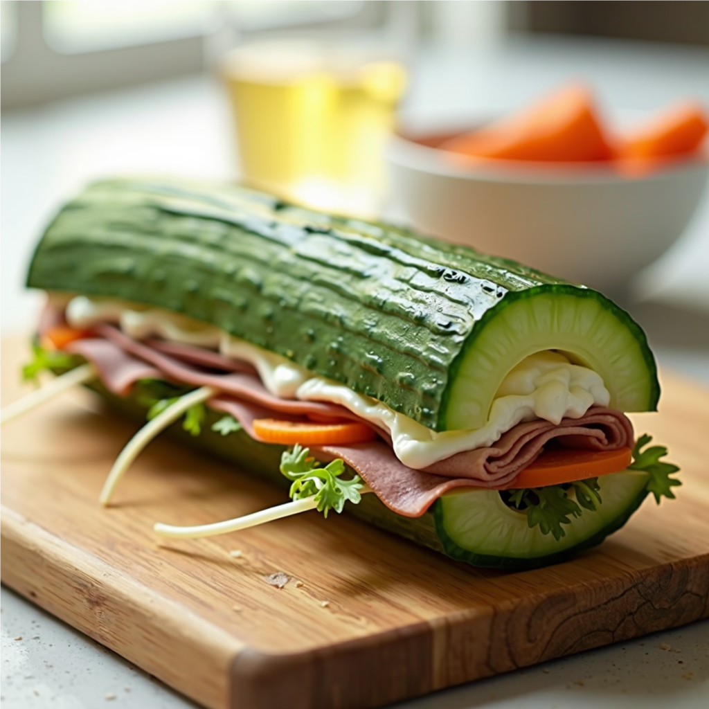 cucumber Sub Sandwich
