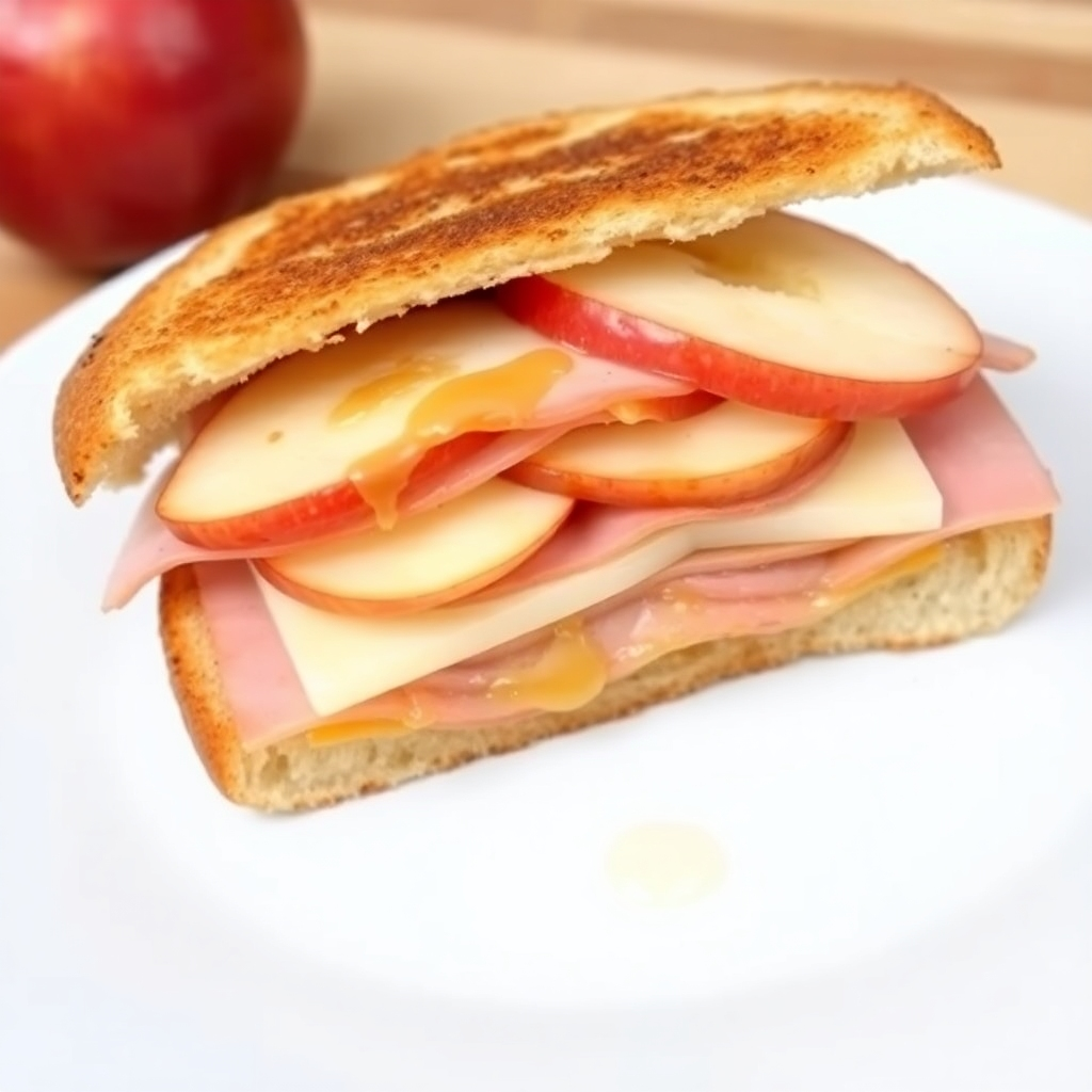Ham and Apple Sandwich Ham and Apple Sandwich