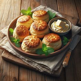 Plate of Biscuits