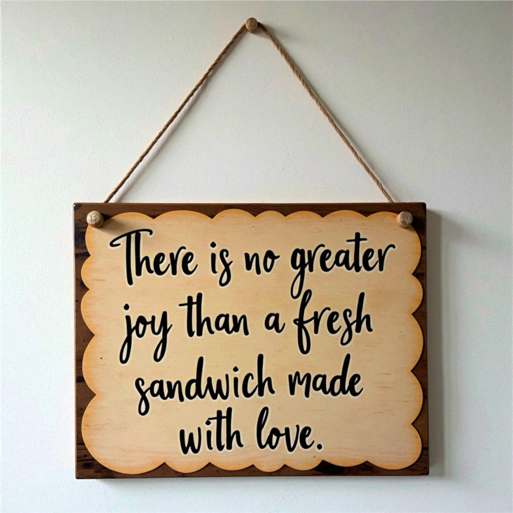 Sandwich Sign - Made with Love
