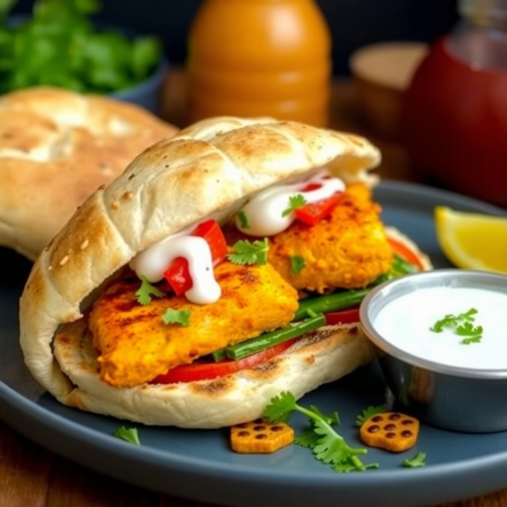Vadouvan Chicken Sandwich Vadouvan Chicken Sandwich