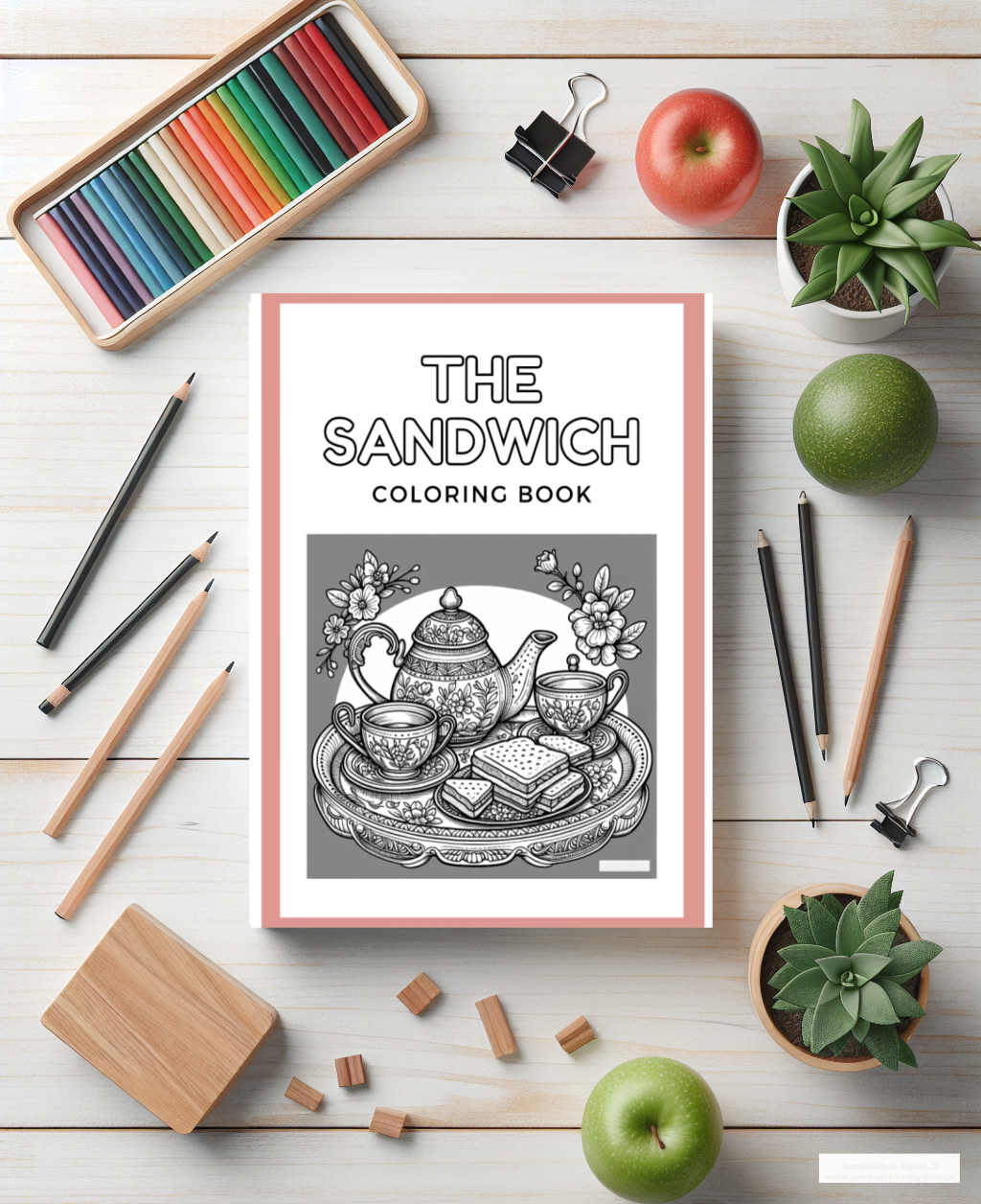 The Sandwich Coloring Book