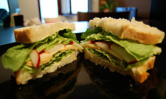 Vegetarian Sandwiches Courtesy of Headsclouds