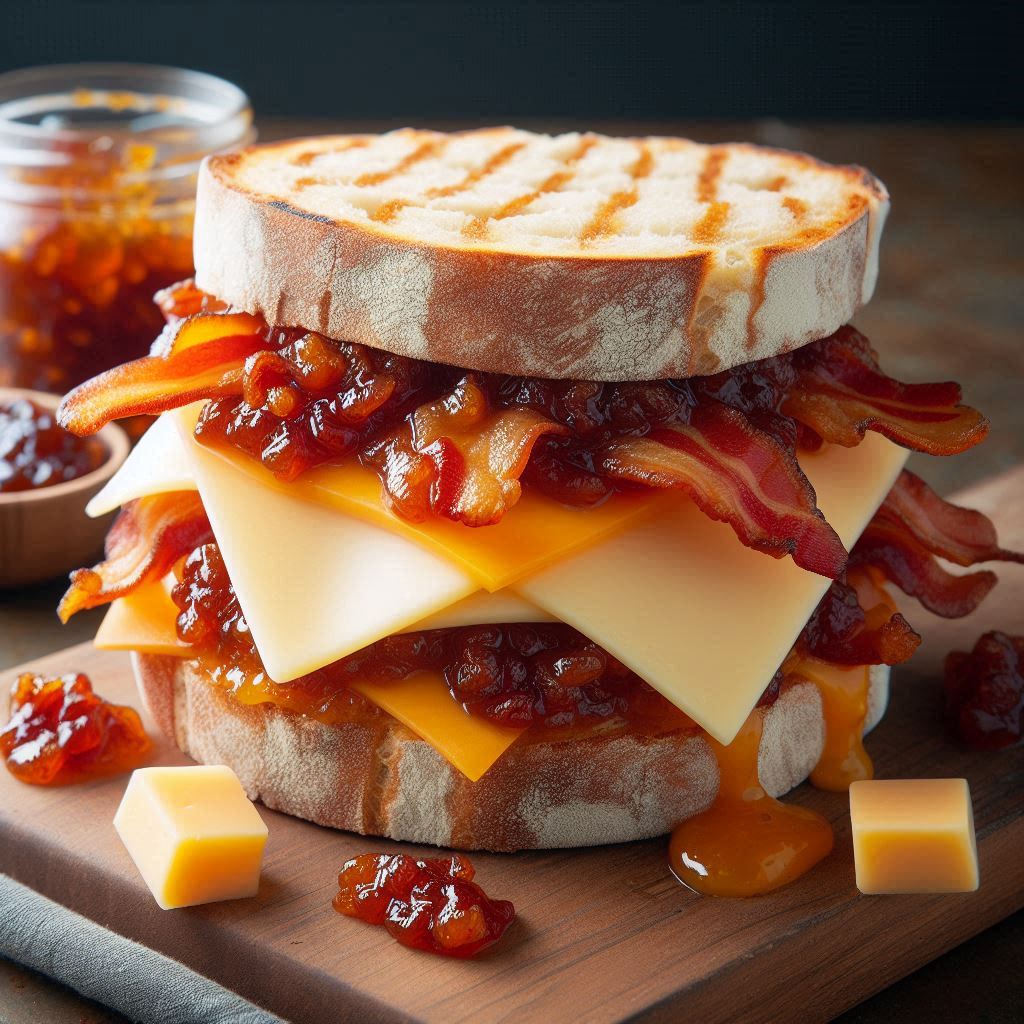A Bacon Jam Melt