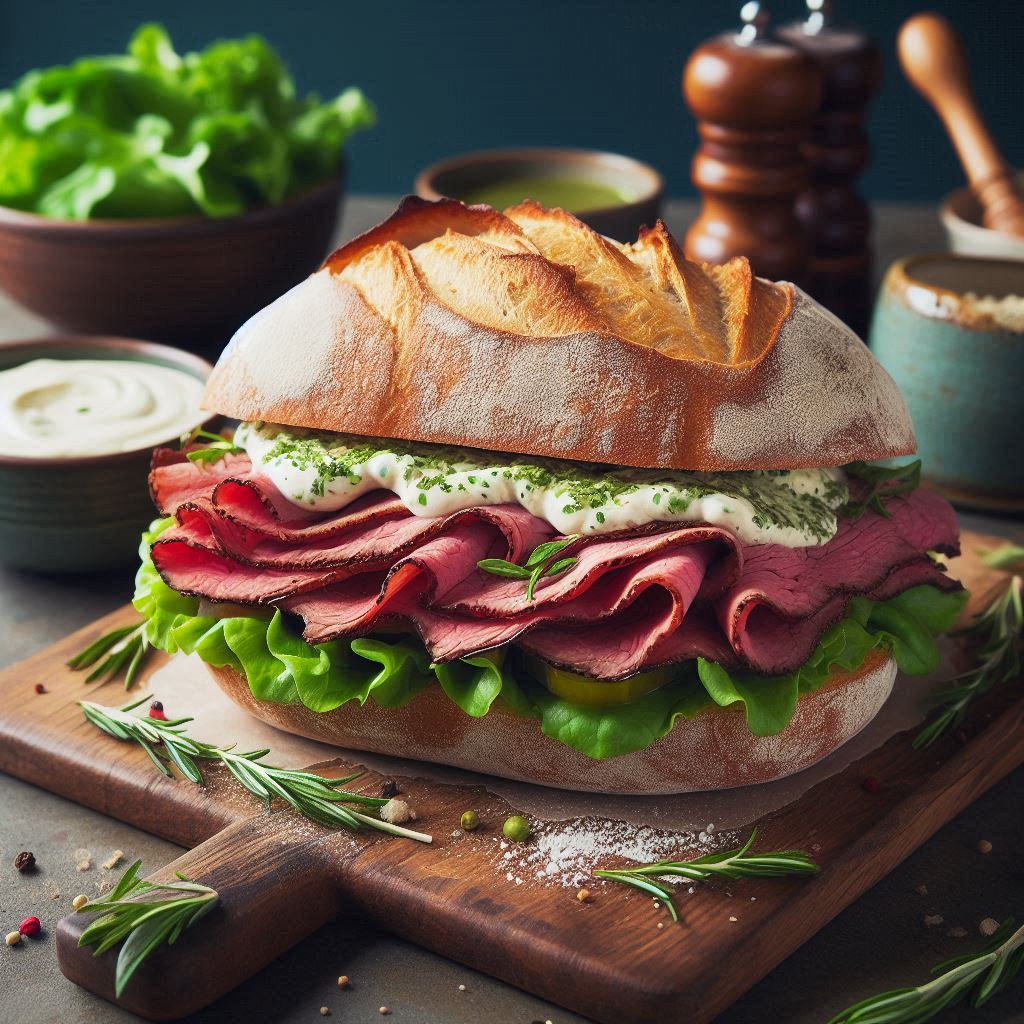 Artisan Roast Beef Sandwich
