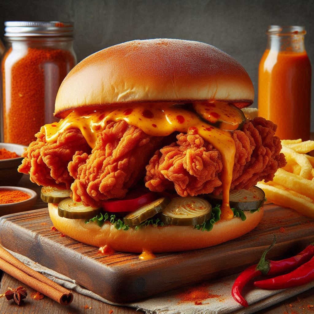 Fried Hot Chicken Sandwich