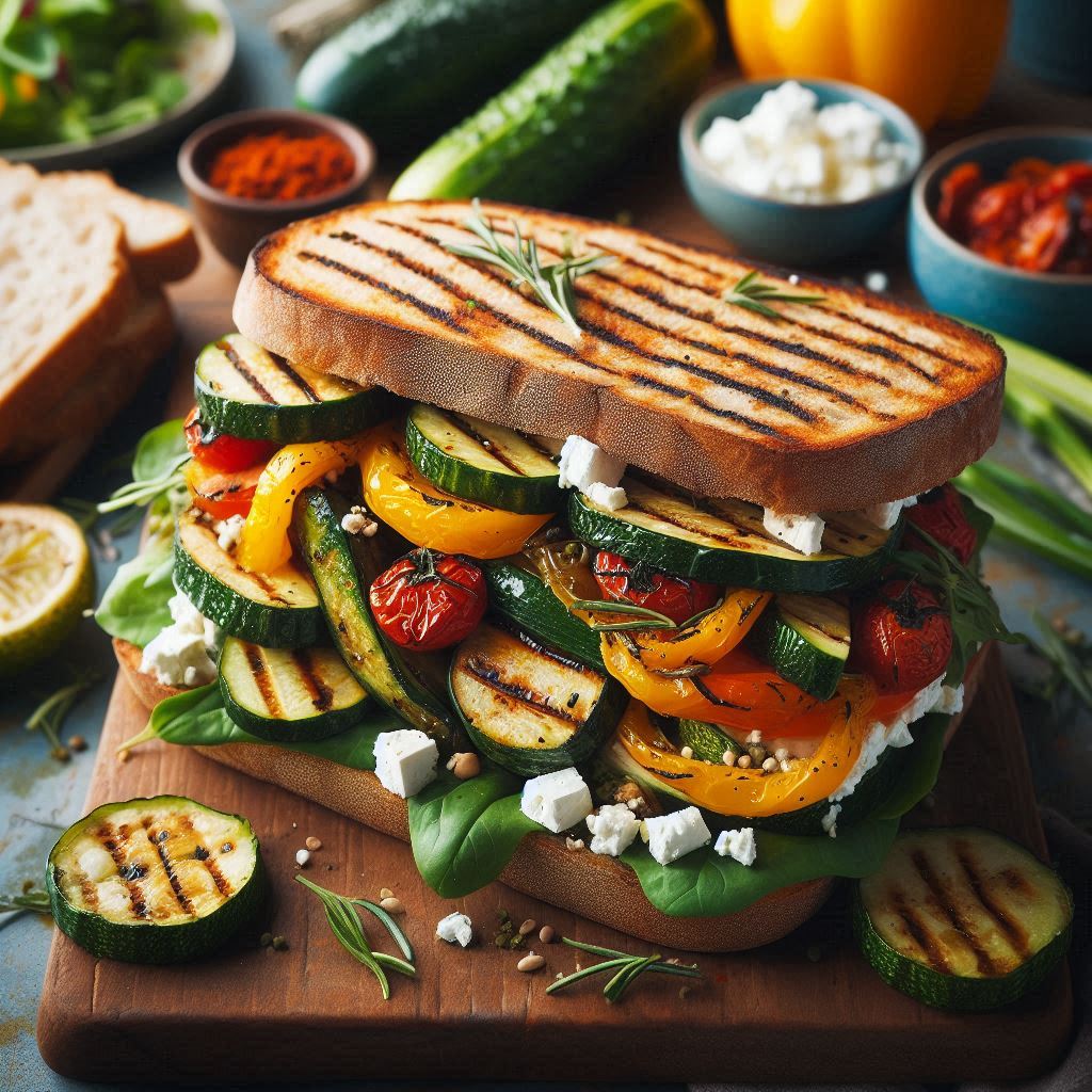 Grilled Veggie Sandwich