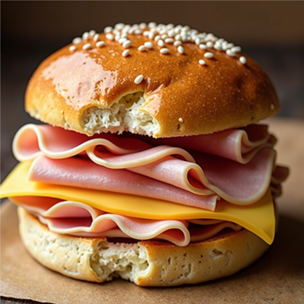Ham and Cheese Sandwich