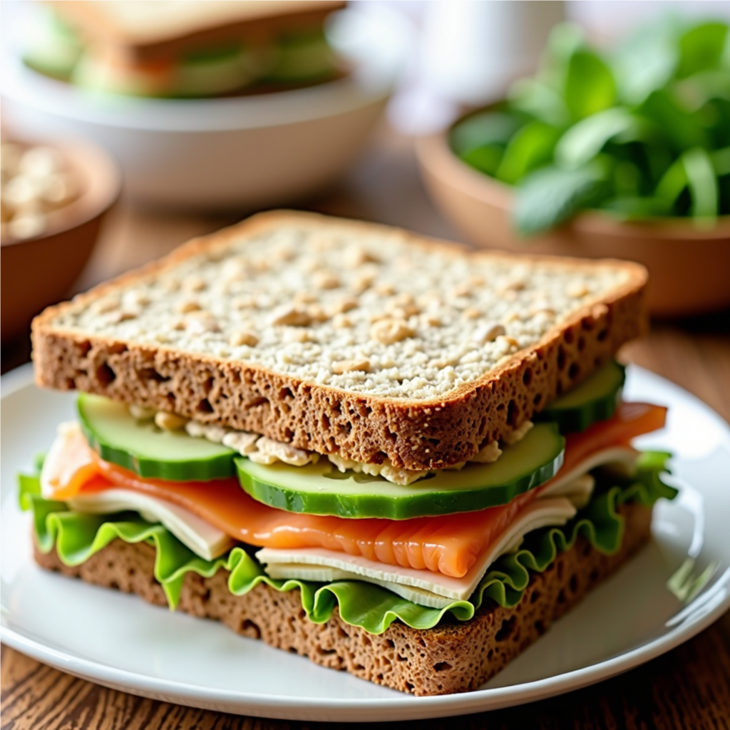 Hearty Cucumber Sandwich