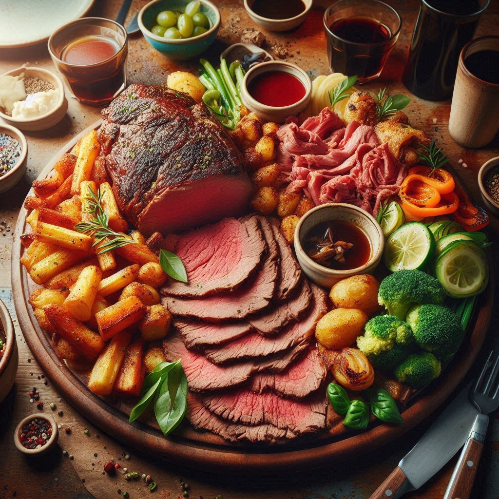 Platter of Roast Beef