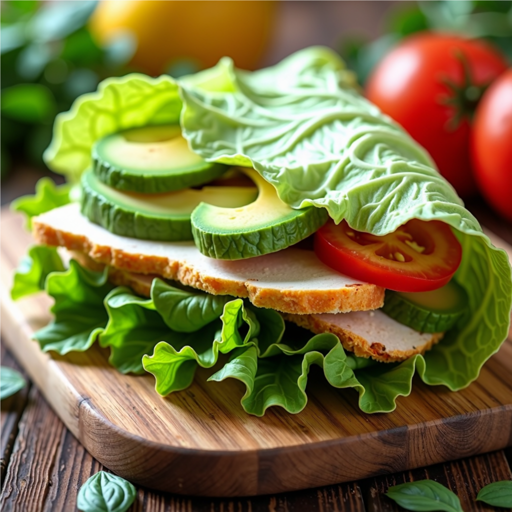 Lettuce Wrap Sandwich
