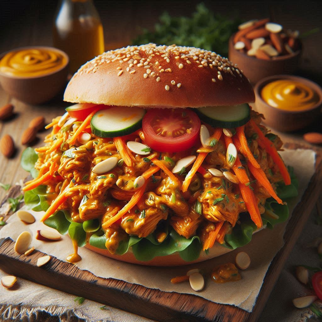 Margaux's Curried Chicken Sandwich