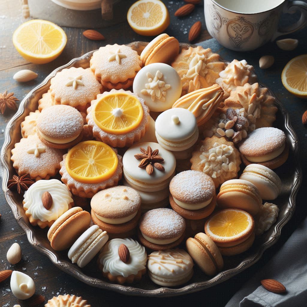 Plate of Sandwich Cookies 2