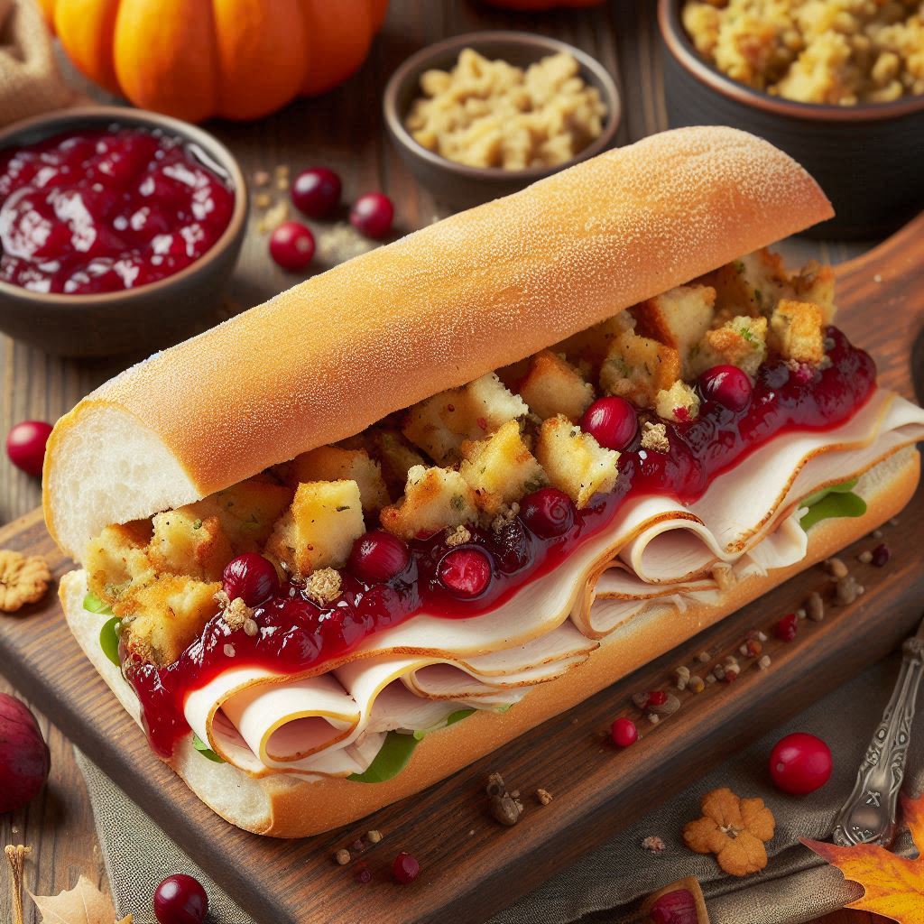 Thanksgiving Inspired Hoagie