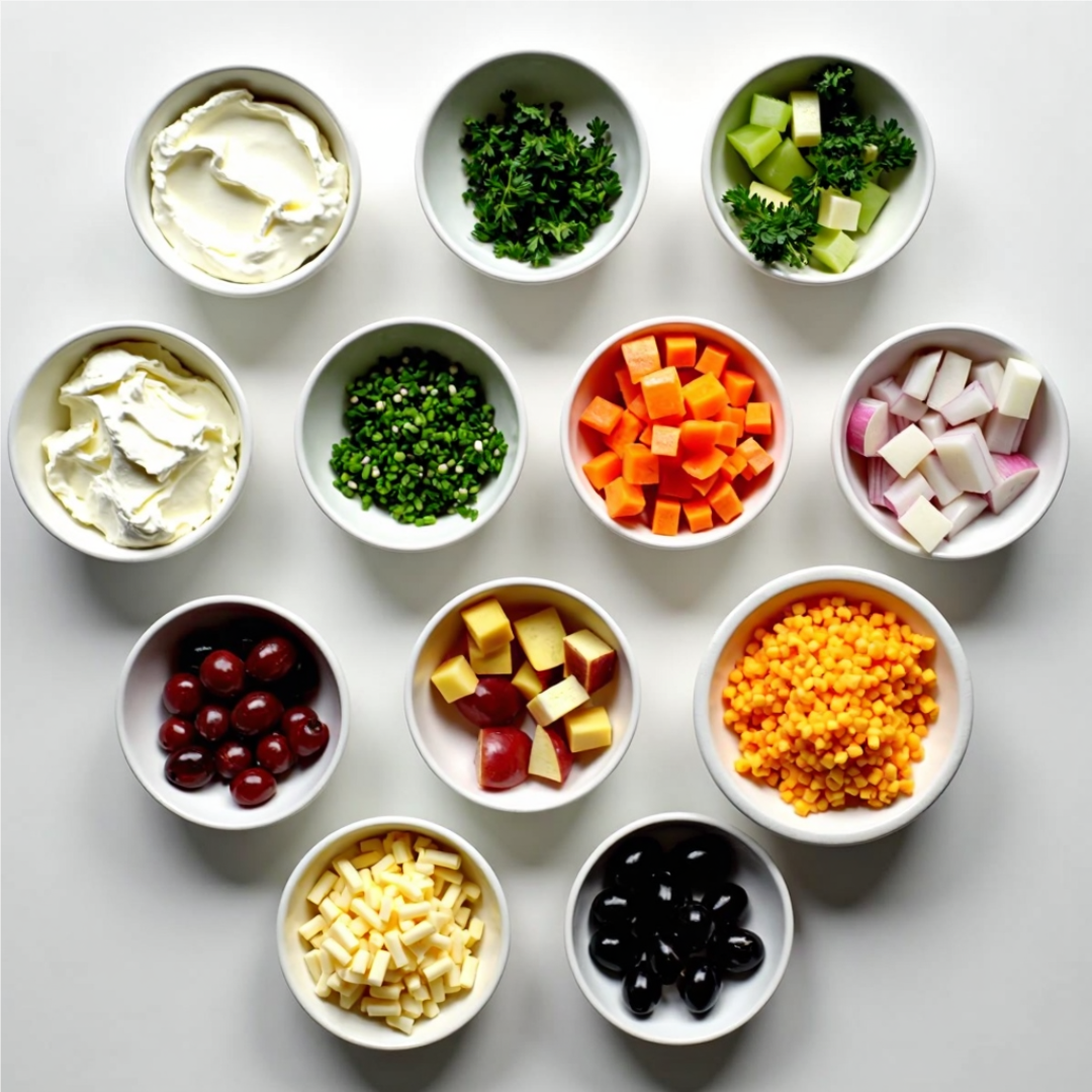Tuna Salad Ingredients