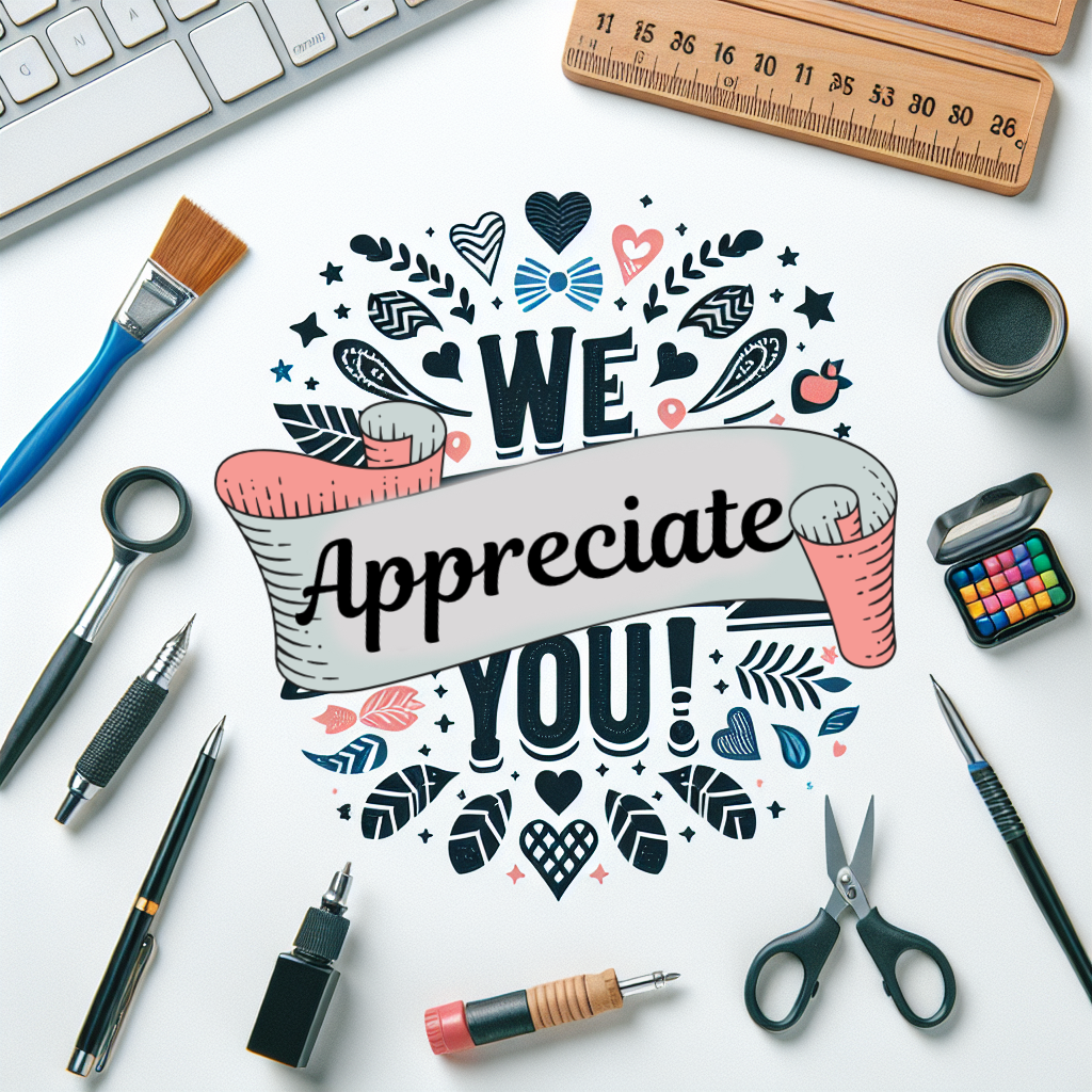 We Appreciate You!