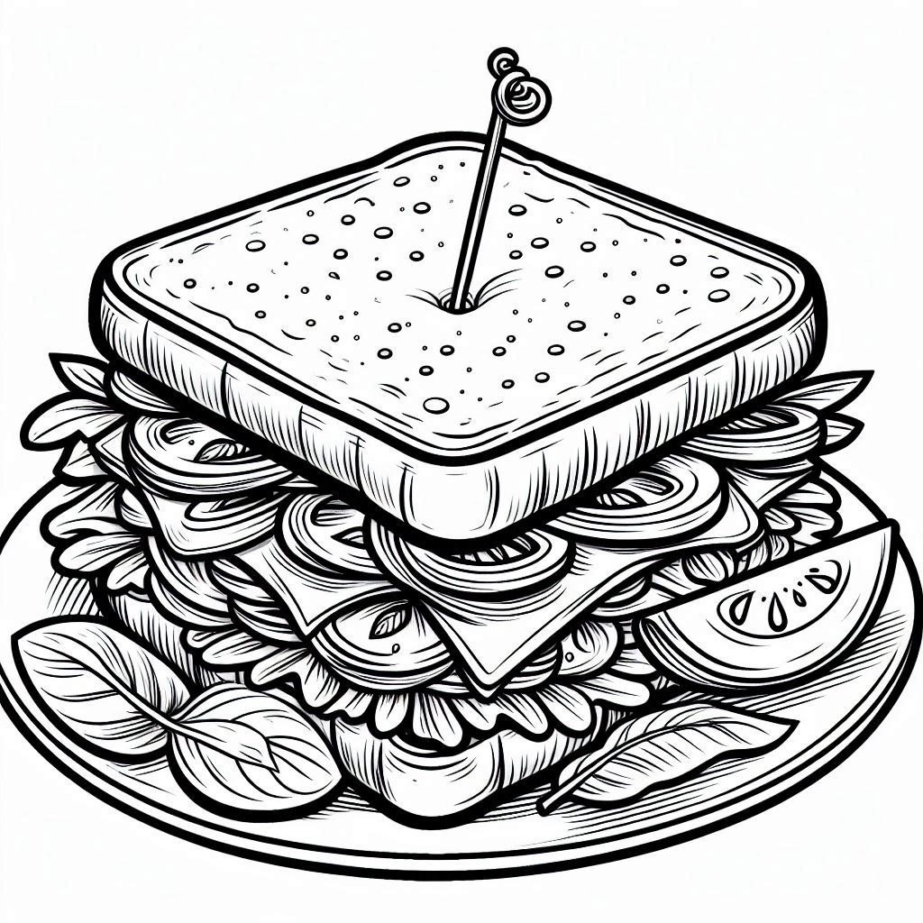 Coloring Book BLT