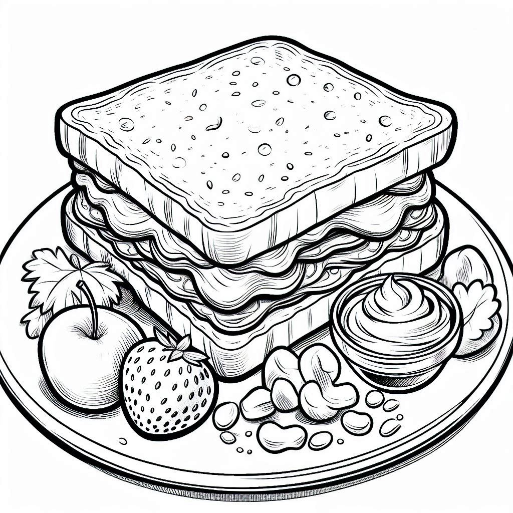 Coloring Book PBnJ
